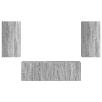 Graues Sonoma 60 x 31 x 29,5 cm