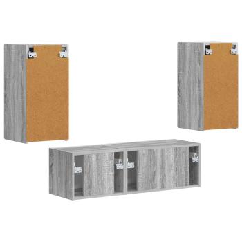 Graues Sonoma 60 x 31 x 29,5 cm