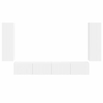 Weiß 98 x 31 x 29,5 cm