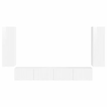 Hochglanz Weiß 98 x 31 x 29,5 cm