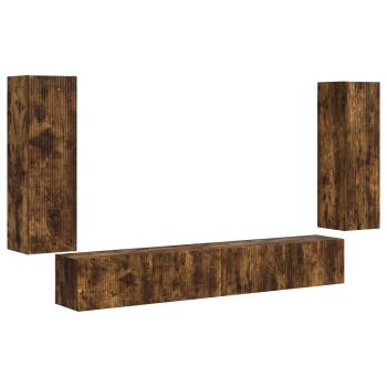 Geräucherte Eiche 98 x 31 x 29,5 cm