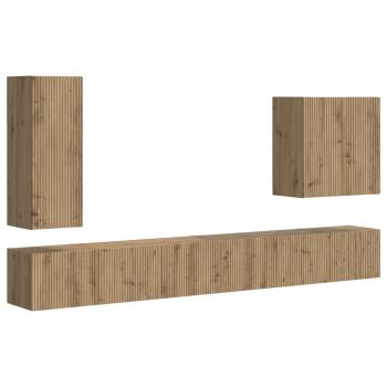 ARDEBO.de - 6 pcs Artisan-Eiche