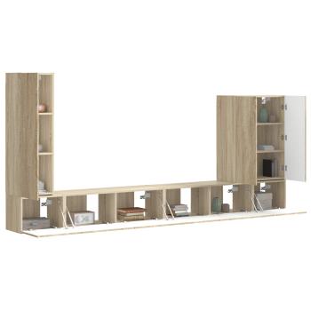 ARDEBO.de - 6 pcs Sonoma-Eiche