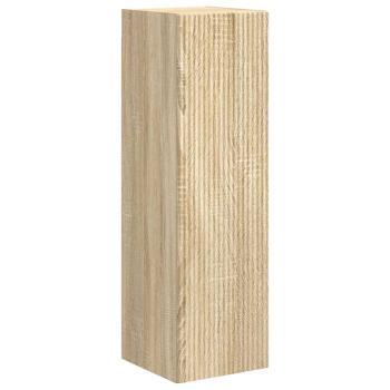 TV-Schrankset Wandmontiert 3 pcs Sonoma-Eiche Holzwerkstoff