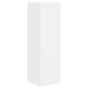 TV-Schrankset Wandmontiert 4 pcs Weiß Holzwerkstoff