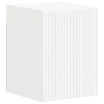 TV-Schrankset Wandmontiert 4 pcs Weiß Holzwerkstoff