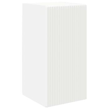 TV-Schrankset Wandmontiert 6 pcs Weiß Holzwerkstoff