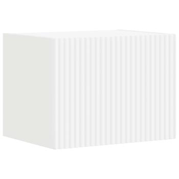 TV-Schrankset Wandmontiert 5 pcs Weiß Holzwerkstoff