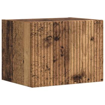 TV-Schrankset Wandmontiert 5 pcs Altholz Holzwerkstoff