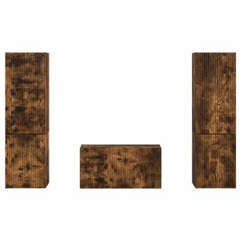 3 pcs Geräucherte Eiche