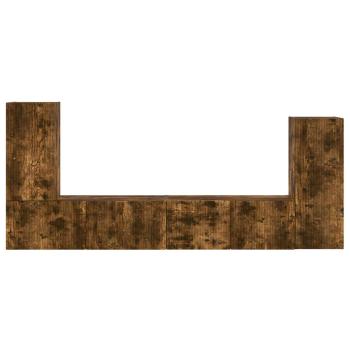 ARDEBO.de - 4 pcs Geräucherte Eiche