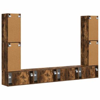 4 pcs Geräucherte Eiche