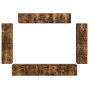 4 pcs Geräucherte Eiche