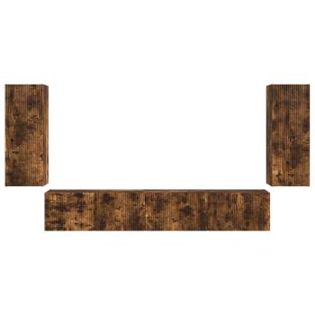 3 pcs Geräucherte Eiche