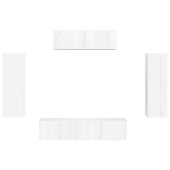 3 pcs Hochglanz Weiß