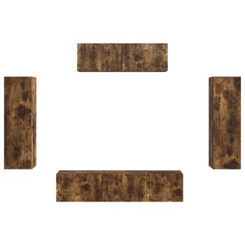 3 pcs Geräucherte Eiche