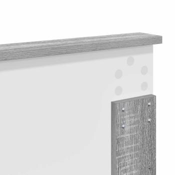 Bettrahmen Graues Sonoma 140 x 200 cm Ingenieurs Holz