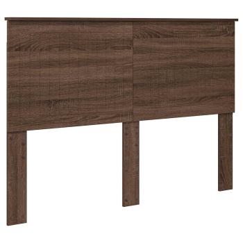 Bettrahmen Braun Eichen-Optik 140 x 200 cm Ingenieurs Holz