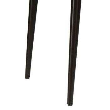 Esstische Braun und Schwarz 110 x 55 x 75 cm Massivholz Mango