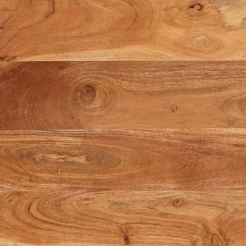 Esstische Braun und Schwarz 110 x 55 x 75 cm Massivholz Mango