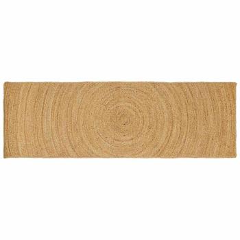 ARDEBO.de - Teppich Braun 60 x 250 cm Jute