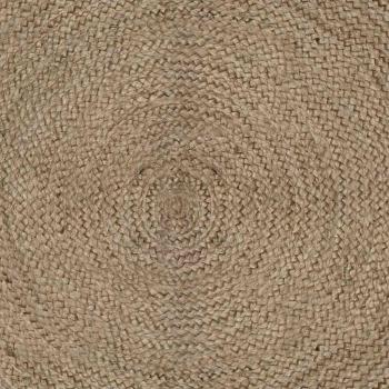 Teppich Grau 80 x 200 cm Jute