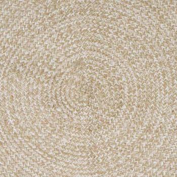 Teppich Natürlich und Weiß 60 x 200 cm Jute