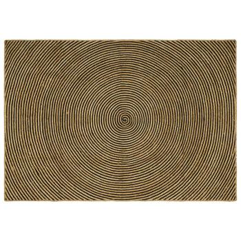 ARDEBO.de - Bereichsteppiche Schwarz 200 x 290 cm Jute