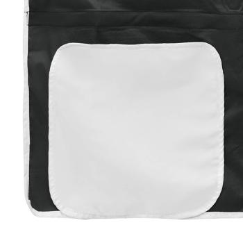 Schwarz 107 x 201 cm