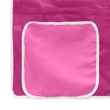 Schwarz und Pink 90 x 201 cm