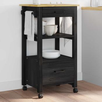 Küchentrolley Uni Schwarz