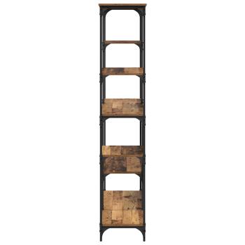 ARDEBO.de - Bücherregal Altholz 99 x 35,5 x 176 cm Holzwerkstoff