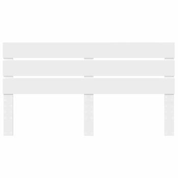 Kopfteil mit Kopfteil Weiß 180 cm Holzwerkstoff