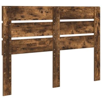 Kopfteil mit Kopfteil Geräucherte Eiche 150 cm Holzwerkstoff