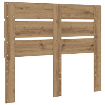 Kopfteil mit Kopfteil Artisan-Eiche 135 cm Holzwerkstoff