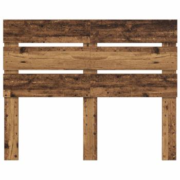 ARDEBO.de - Kopfteil mit Kopfteil Altholz 120 cm Holzwerkstoff