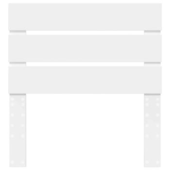 Kopfteil mit Kopfteil Weiß 75 cm Holzwerkstoff