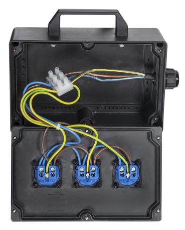 SIROX Kompaktverteiler Grünberg Vollgummi-Block, Zul.16A