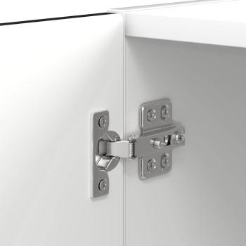 Küchenschrank Schwarz Eichen-Optik 60 x 57 x 207 cm