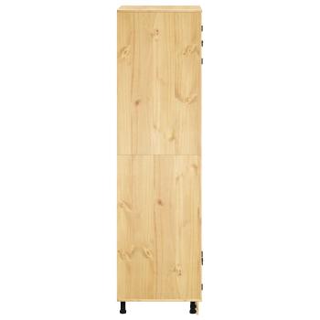 Schrank mit Regal Honig 60 x 32 x 40 cm Massives Kiefernholz