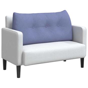 Rücken Kissen Jeans blau 100 x 24 x 50 cm Stoff