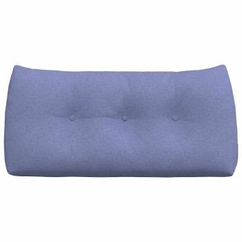 Rücken Kissen Jeans blau 100 x 24 x 50 cm Stoff