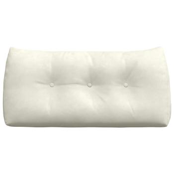 Rückenkissen Creme 100 x 24 x 50 cm Samt