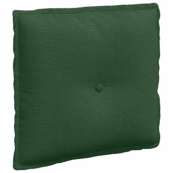 Rückenkissen Dschungelgrün 50 x 45 cm Cordstoff