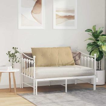 Rückenkissen Grau-Grün 100 x 50 cm Cordstoff