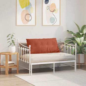 Rückenkissen Rot-Orange 100 x 50 cm Cordstoff