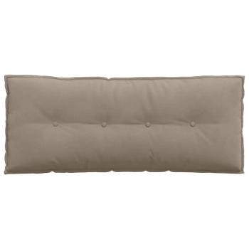 Rückenkissen Taupe 120 x 50 cm Mikrofaserstoff