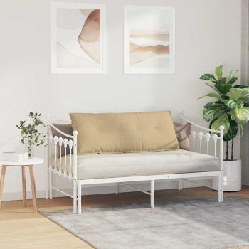 Rückenkissen Grau-Grün 120 x 50 cm Cordstoff