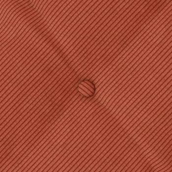 Rückenkissen Rot-Orange 120 x 50 cm Cordstoff