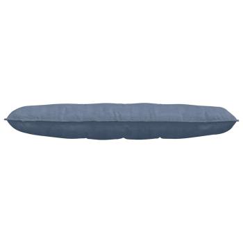 Rückenkissen Blau 140 x 50 cm Cordstoff